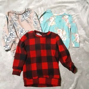 2-3t oversized sweaters